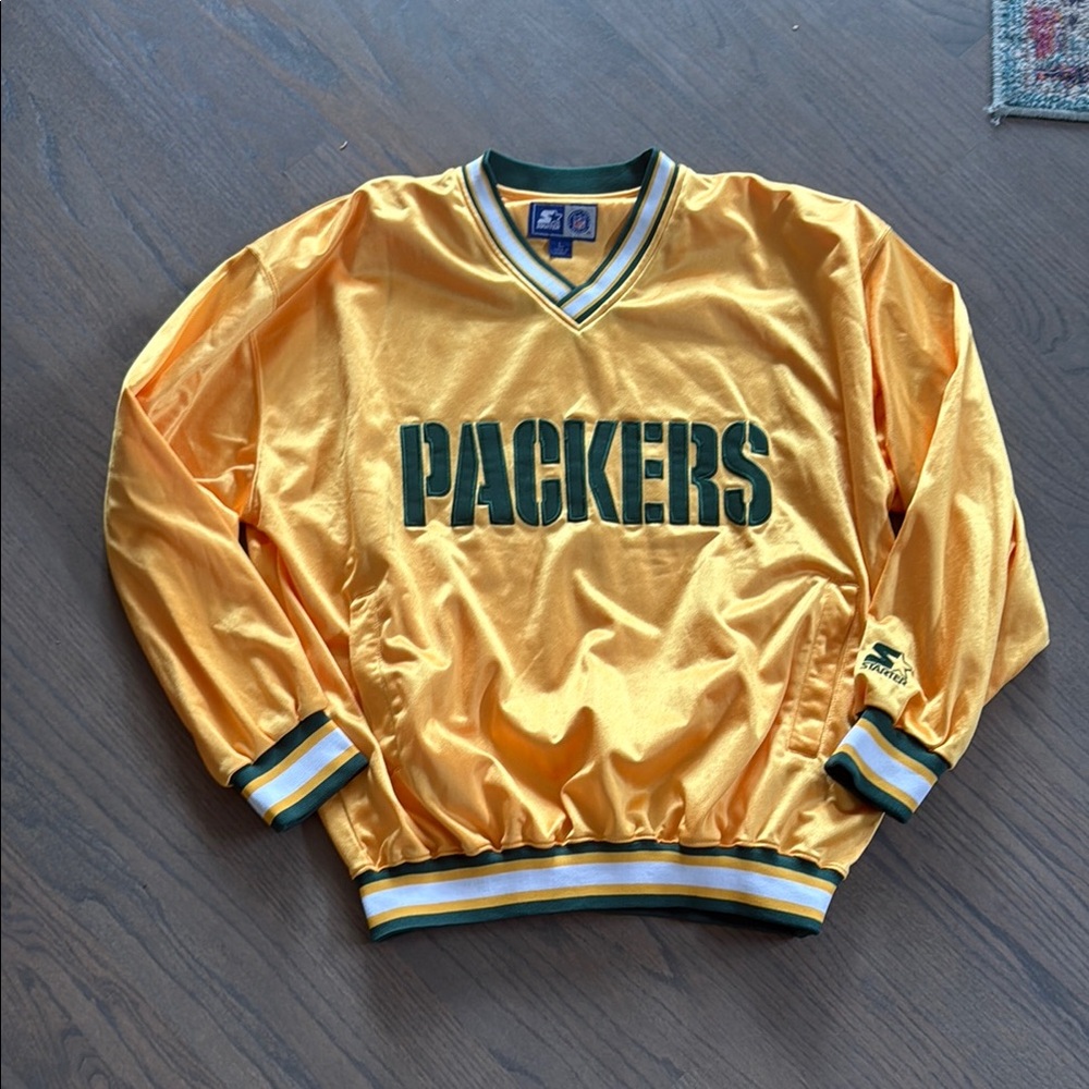Packers 90s Vintage Starter Pullover Size Men’s L